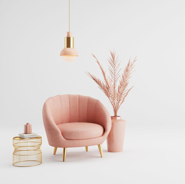 Minimal wooden decoration C